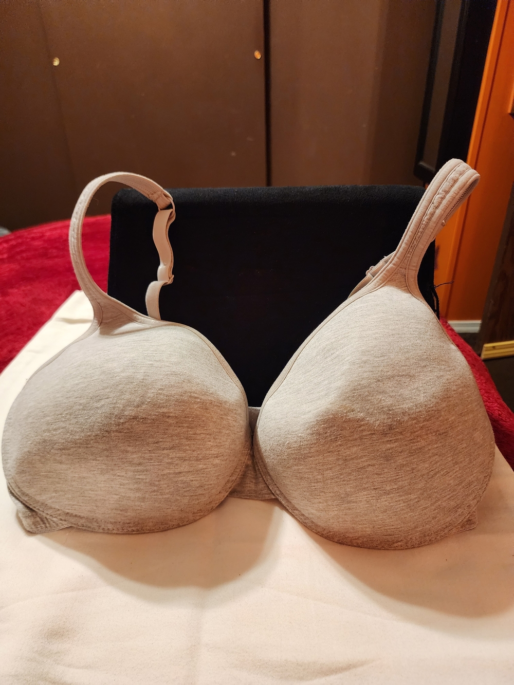 Nautica Heather Gray Wireless T-Shirt Bra